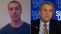 video sherrod brown rail worker split