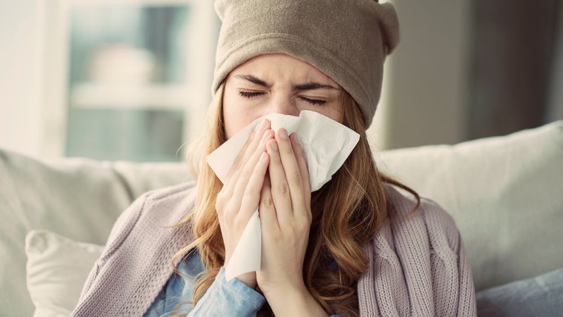Why colds and flu viruses are more common in winter