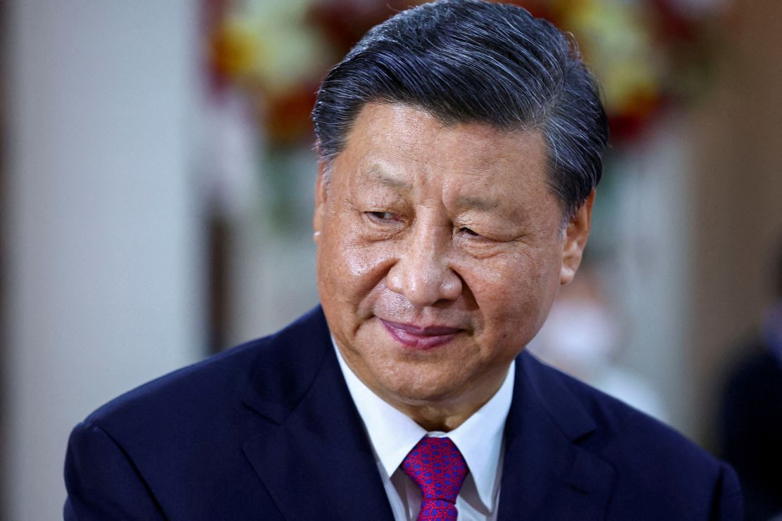 Chinese President Xi Jinping looks on during a meeting with Thai Prime Minister Prayuth Chan-ocha during the Asia-Pacific Economic Cooperation summit in Bangkok, Thailand, on November 19.