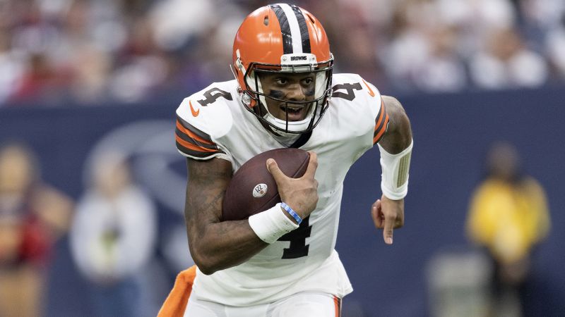 Deshaun Watson struggles on return to NFL action after 11-game suspension following sexual misconduct allegations – CNN