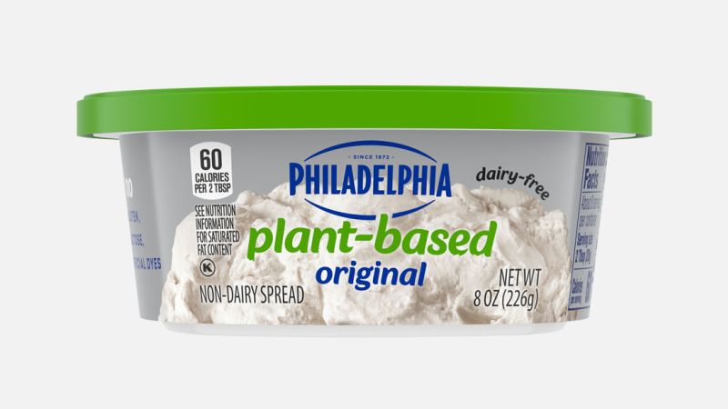 Read more about the article Philadelphia is launching a plant-based cream cheese – CNN
