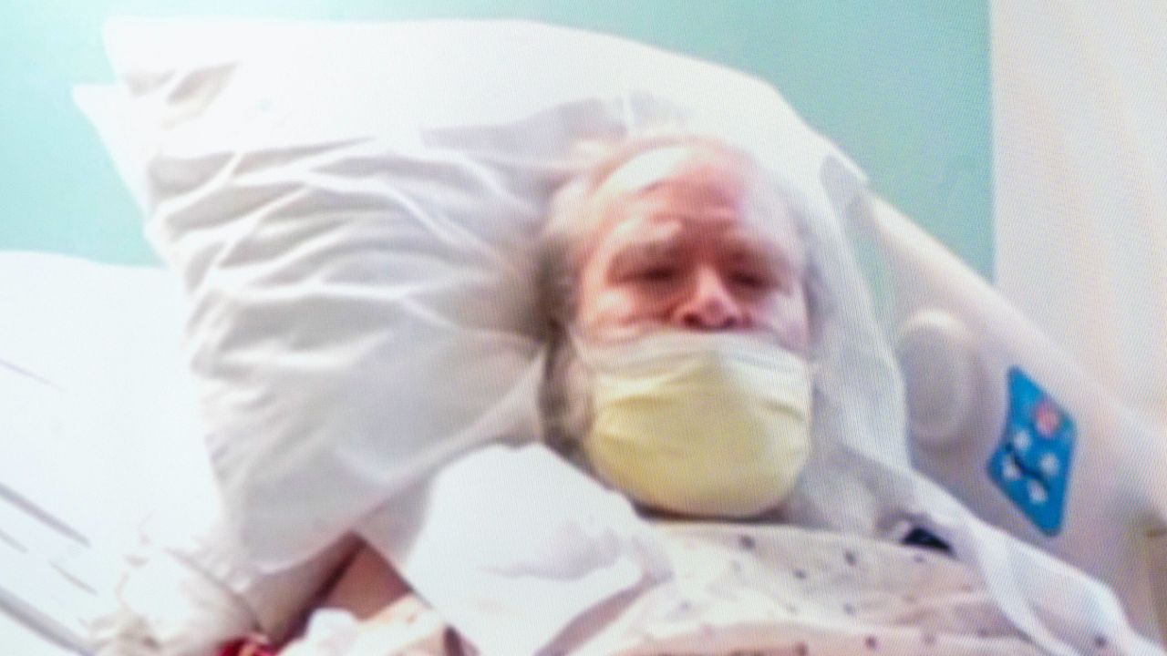Richard Cottingham appeared via a video link at his arraignment in June.