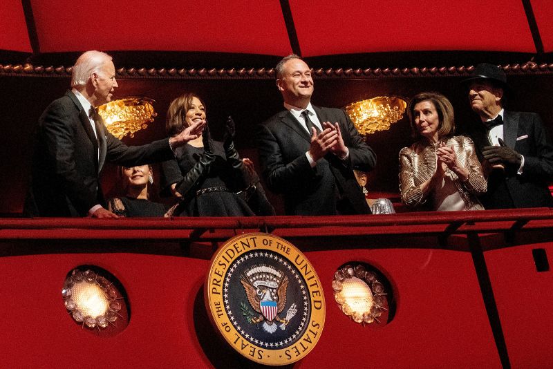 Paul Pelosi attends Kennedy Center Honors in first public