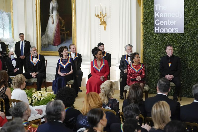 Paul Pelosi attends Kennedy Center Honors in first public