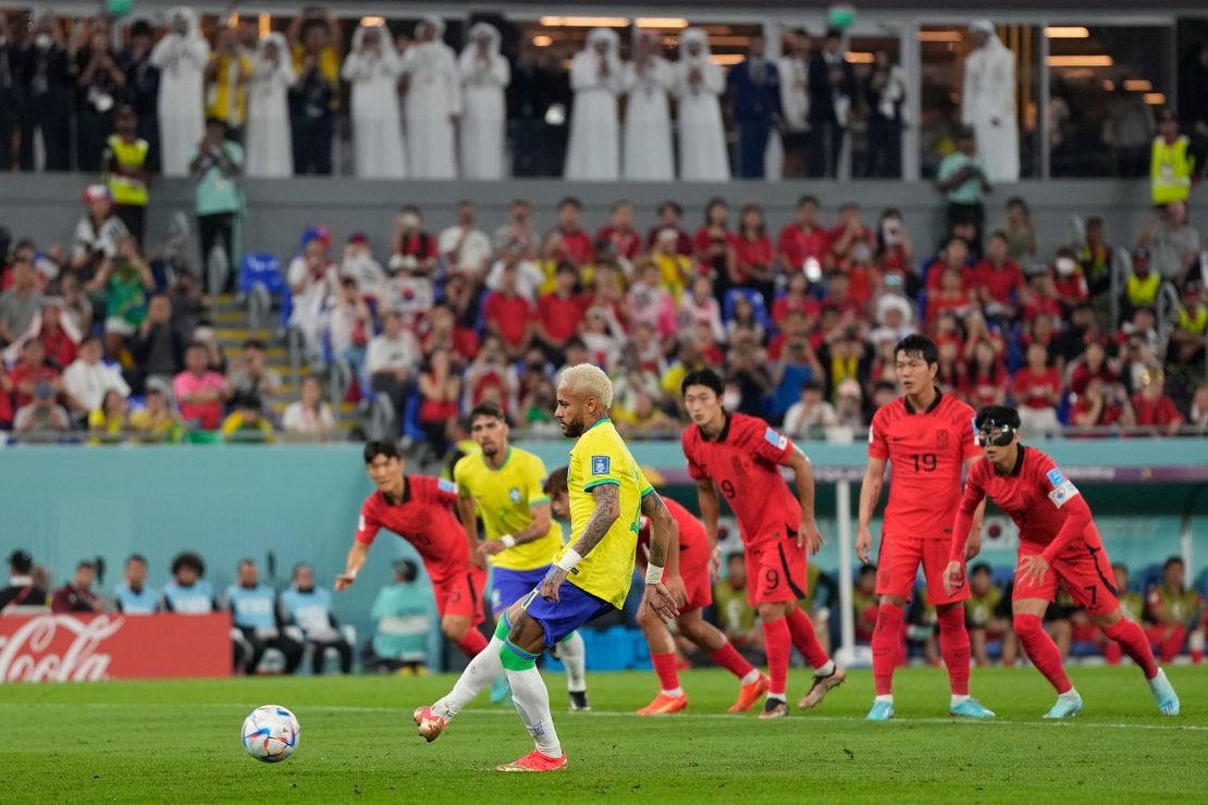 Neymar made the score 2-0 from the penalty spot after Richarlison was fouled.