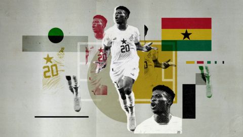 Mohamed Qudous scored a goal against South Korea and was the shining star of Ghana's World Cup.