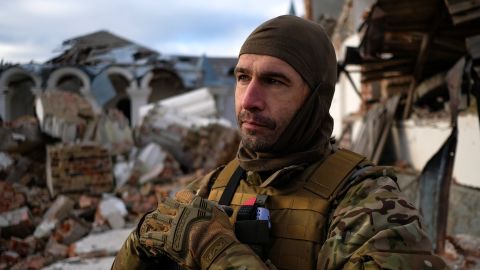 "Caesar" is one of dozens of Russian nationals fighting to defend Ukraine from Putin's armies.