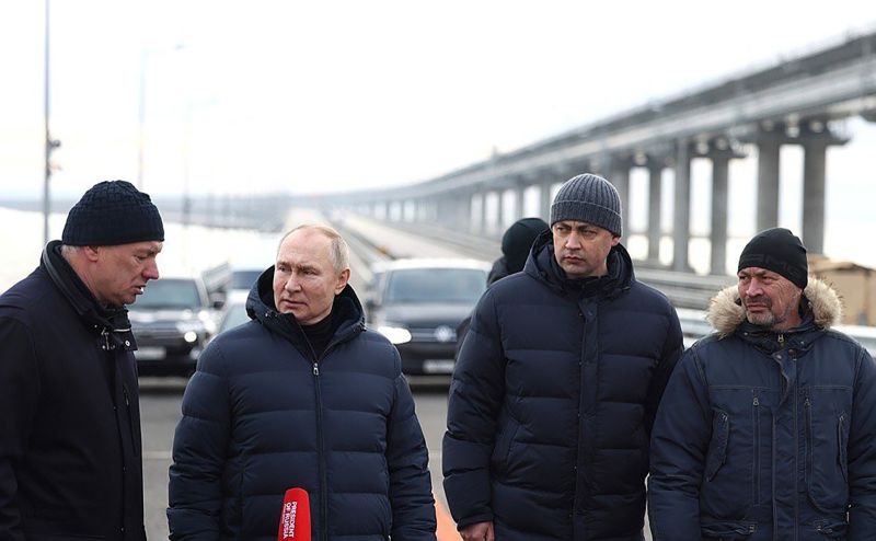 Putin Visits Key Crimea Bridge Damaged By Huge Explosion In October | CNN