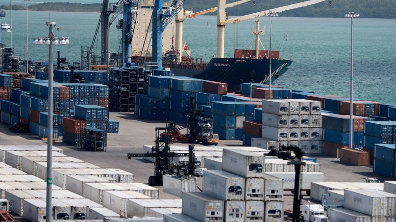 US trade deficit edged up to $78.2 billion in October | CNN Business