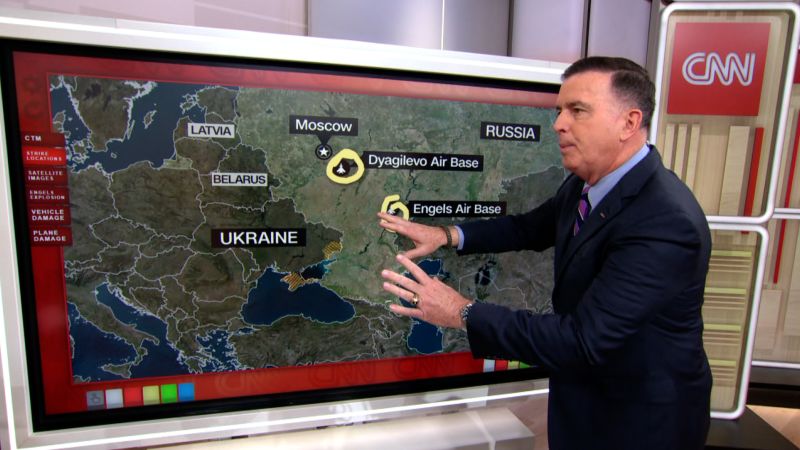 Video: ‘Unheard of’: Retired general reacts to drone strike near Russian airfield | CNN