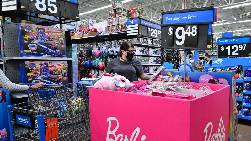 Walmart CEO Inflation on toys clothing and sports equipment is