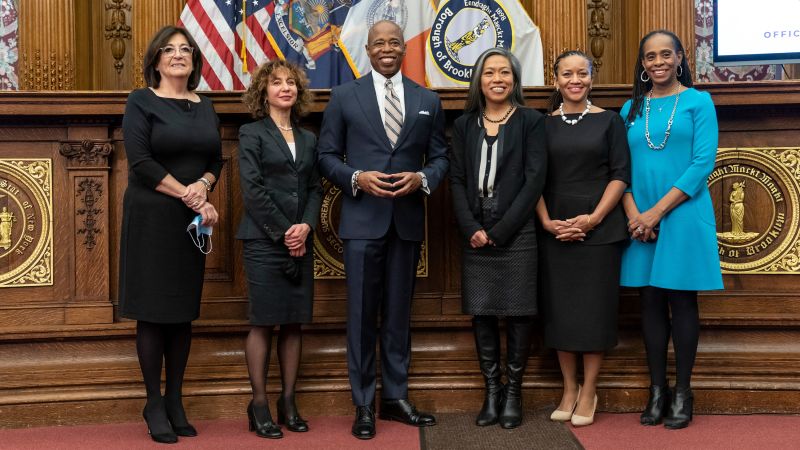 New York City Mayor Eric Adams Appoints First Black Woman To Serve As ...