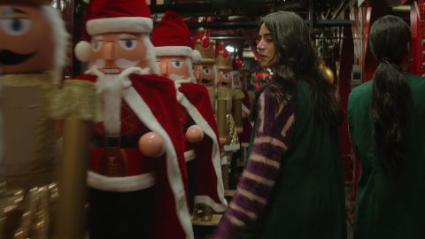 In "Alma," a disillusioned woman reconnects with the Christmas spirit. 