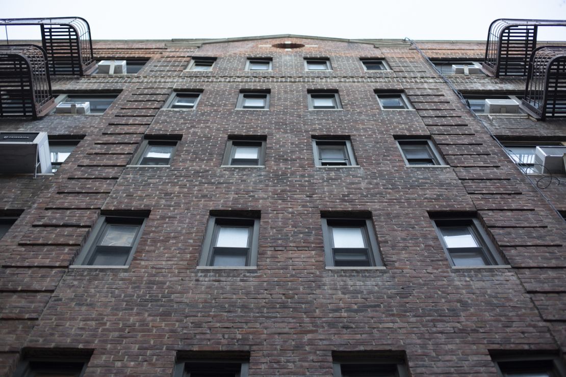 This building houses the 300-square-foot apartment Zaldaña shared with her sister, mother, father and grandmother.