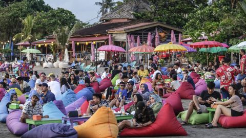 Tourists have been flocking back to Bali as the pandemic has waned.