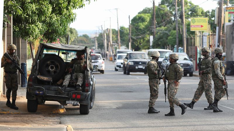 Jamaica declares widespread state of emergency to fight violent crime
