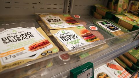 Beyond Meat's sales fell in the third quarter. 