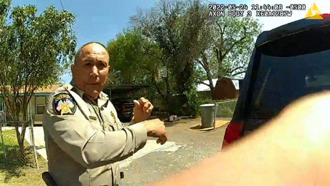 Nolasco, captured on a deputy's body camera footage, asked about the shooter before he went to the school.