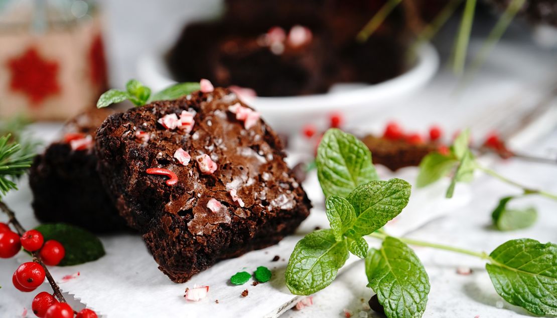 Made with batter from one bowl, peppermint fudge brownies are simple additions to any dessert lineup.