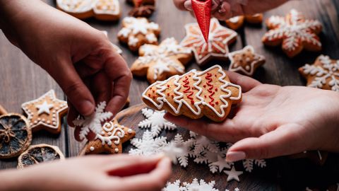 A pinch of paprika or black pepper can enliven the spice blend in traditional gingerbread tree cookies.