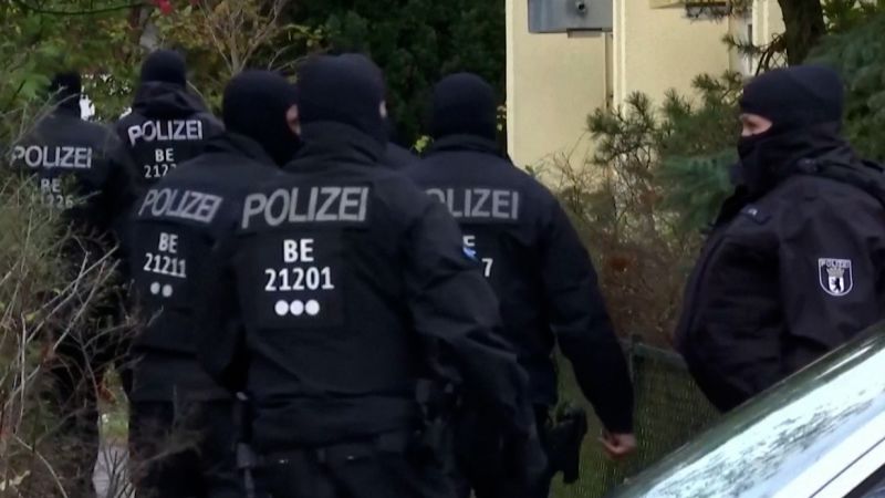 Video: German police raid far-right group suspected of plotting coup | CNN