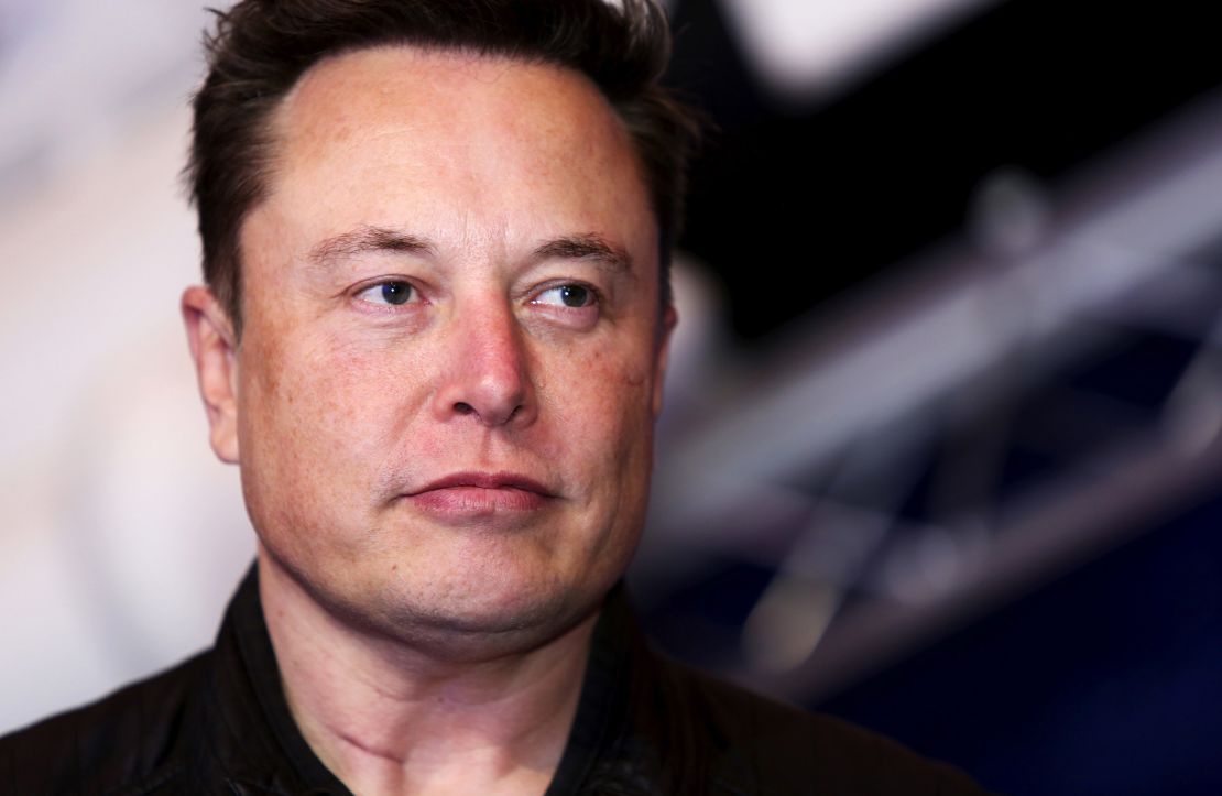 Elon Musk in 2020.