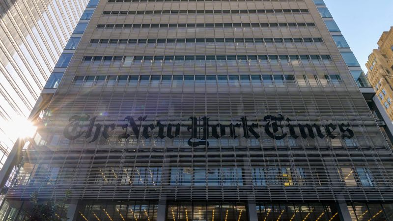 New York Times journalists stage historic 24-hour strike after management and union fail to reach deal | CNN Business