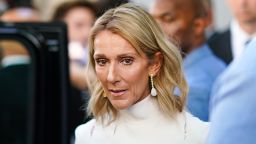 PARIS, FRANCE - JULY 03: Celine Dion is seen, outside Valentino, during Paris Fashion Week Haute Couture Fall/Winter 2019/20, on July 03, 2019 in Paris, France. (Photo by Edward Berthelot/GC Images)