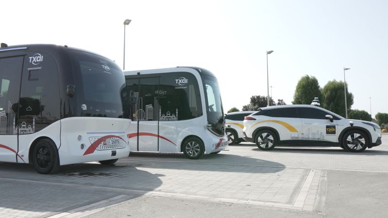 Abu Dhabi launches fleet of autonomous vehicles | CNN Business
