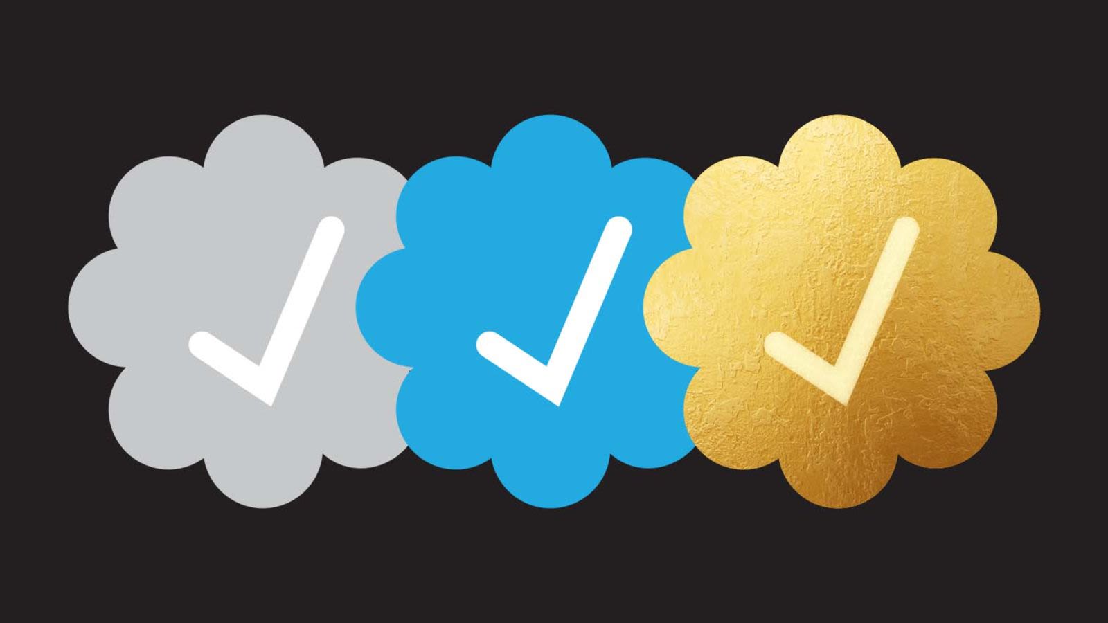 Twitter showing label next to 'legacy verified accounts' that 'may or may  not be notable