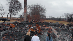 "It's like a war zone," Lisa Ling said as she walked around their destroyed home.