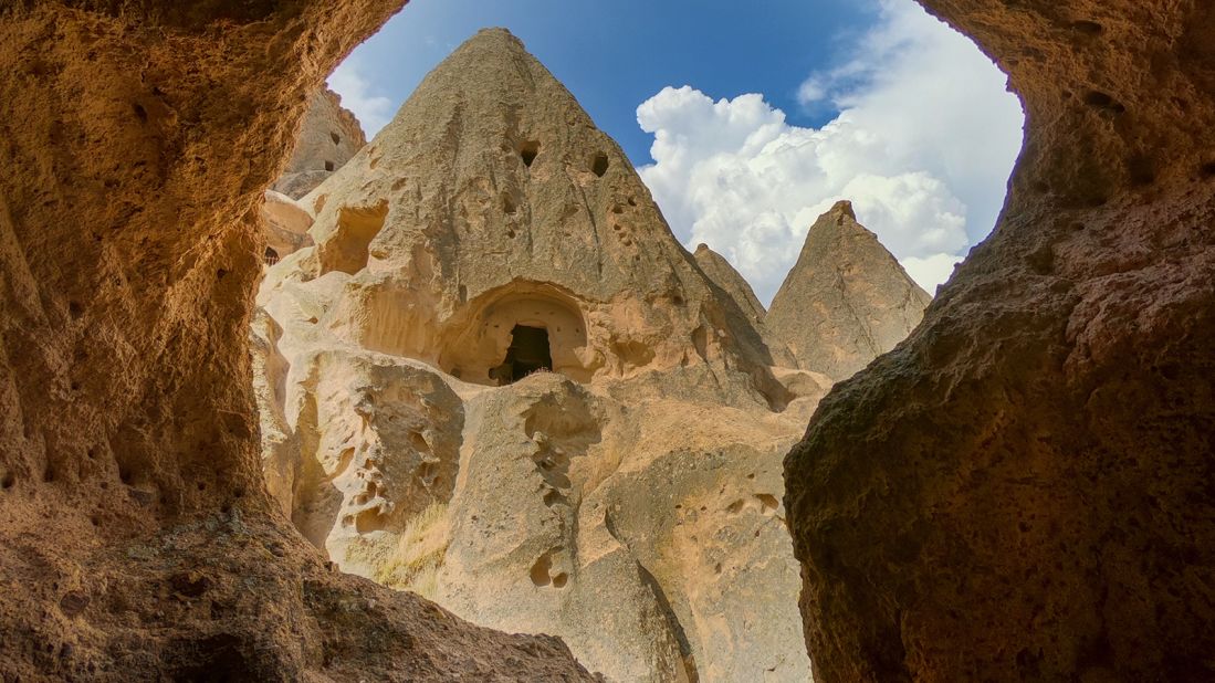 Across human history, there have been ancient civilizations who worked and lived underground -- including in these cave structures in Cappadocia, Turkey.