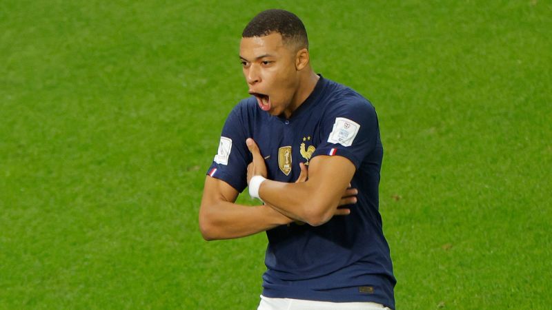 Kylian Mbappé is reaching speeds of 22 miles per hour at the World Cup. Can anyone stop him?