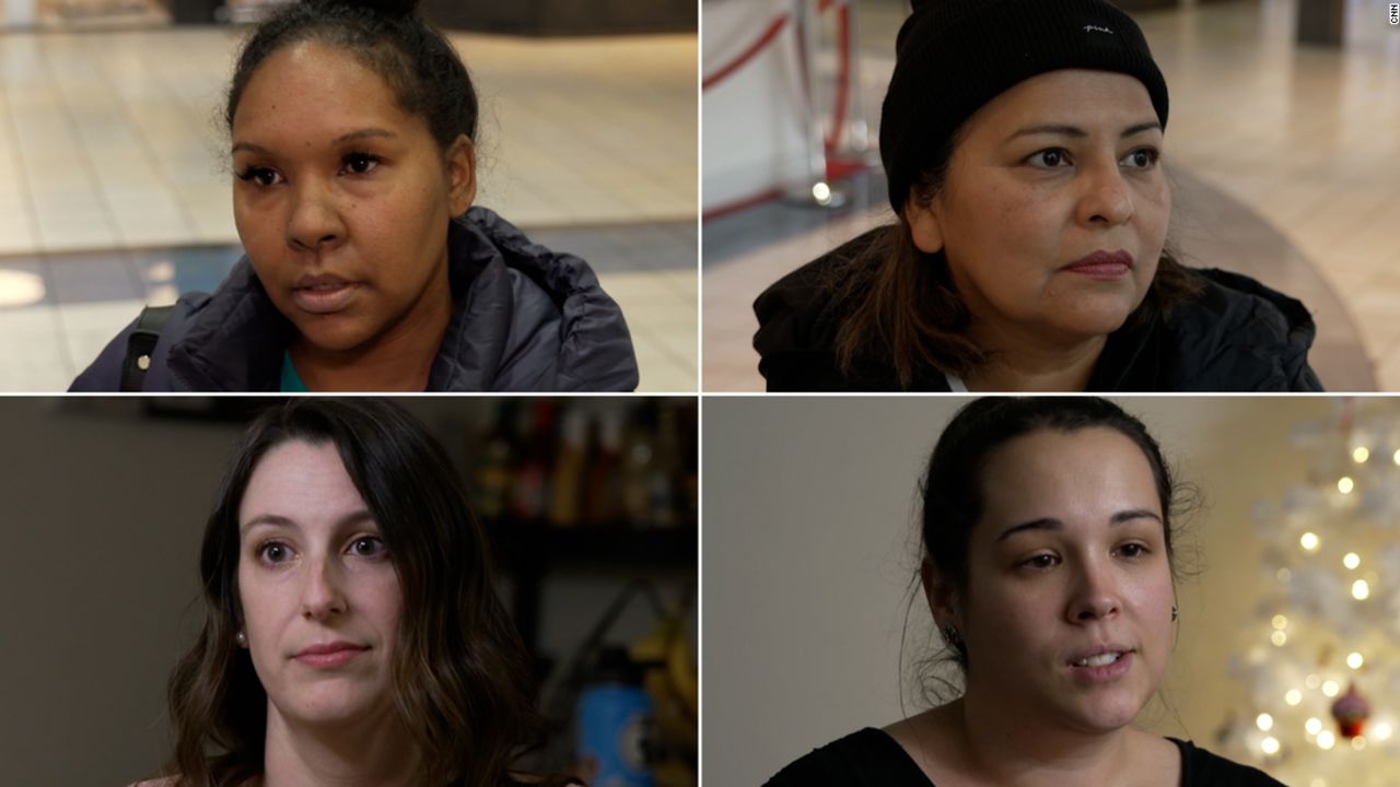 Clockwise from top left: Anya Remy, Janette Duvall, Karissa Warren and Lindsay Cook all said their budget has been impacted by high prices.