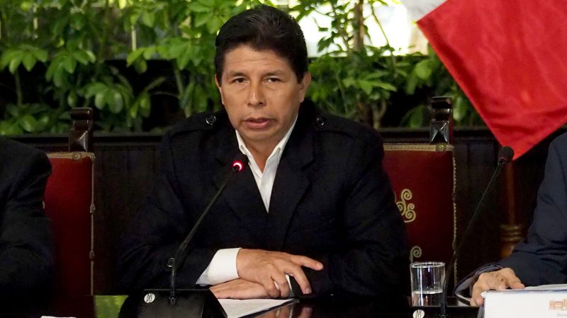 Peru accuses Mexico of interference in internal affairs after Castillo ouster – CNN