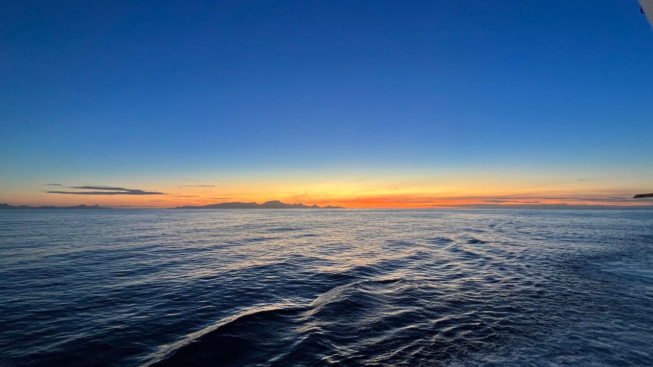 Jay took this photo of the sunset from the Norwegian Spirit.