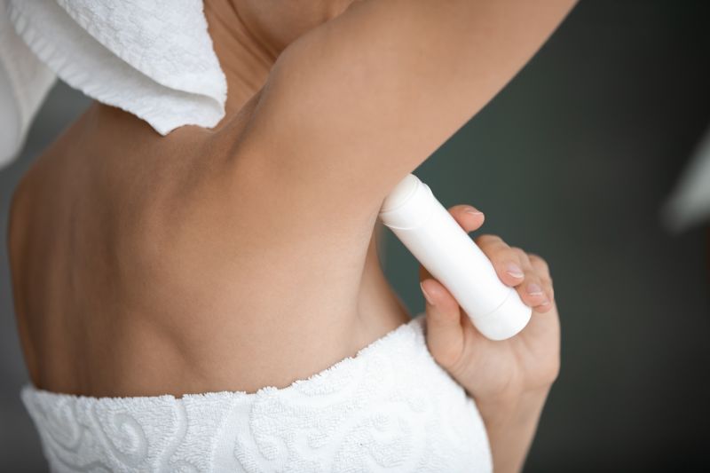 Deodorant or antiperspirant use depends on these factors