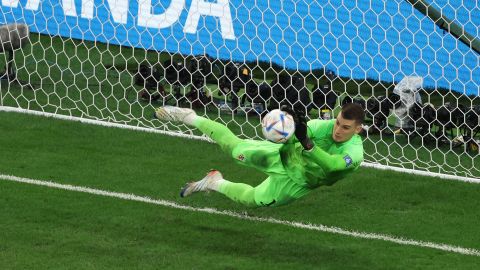 Dominik Livakovic was the hero once again in a penalty shootout.