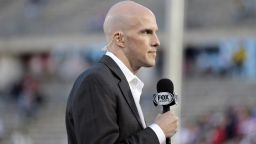 October 10, 2014: Grant Wahl. The Men's National Team of the United States and the Men's National Team of Ecuador played to a 1-1 draw in an international friendly at Rentschler Field in East Hartford, CT.  (Icon Sportswire via AP Images)