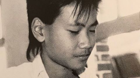 Mike Moy in 1986.