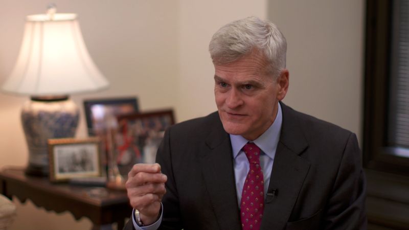 Bill Cassidy: Senate Republican chokes up as he talks about how mental illness impacted his family