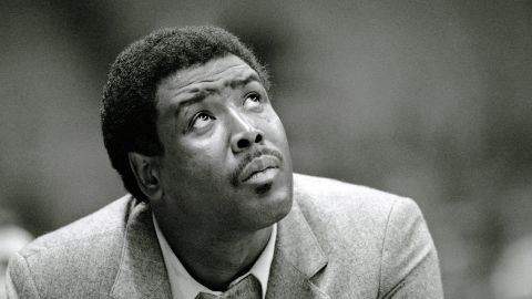 Head coach Paul Silas of the San Diego Clippers looks on from the sideline during a National Basketball Association game on January 27, 1983 in San Diego, California.