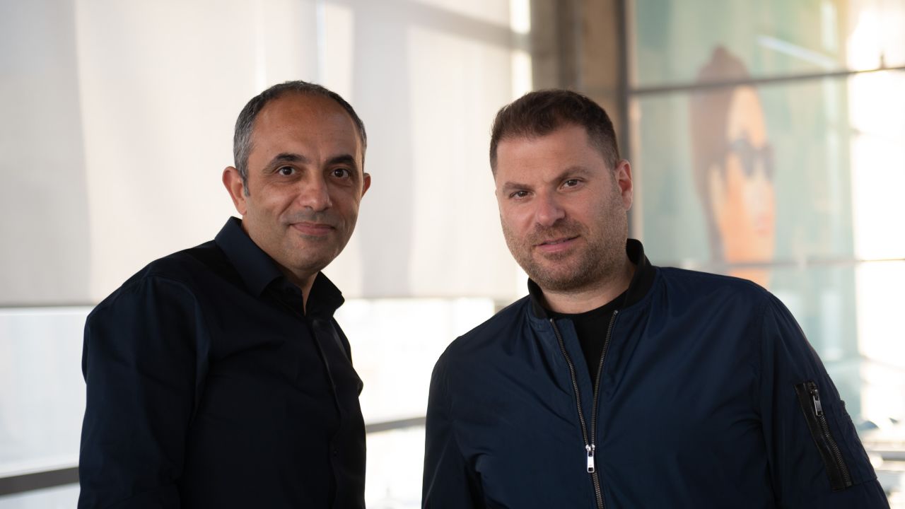 Left to right, Anghami founders Elie Habib and Eddy Maroun.