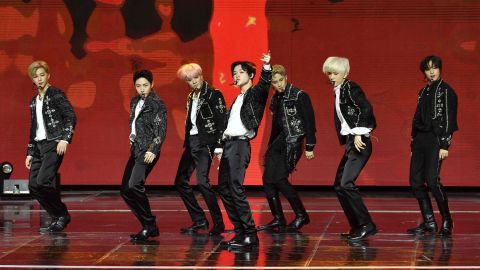 NCT Dream perform at the 11th Gaon Chart Music Awards in Seoul on January 27.