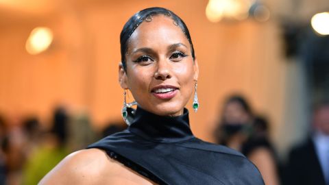 Alicia Keys attends the 2022 Met Gala at the Metropolitan Museum of Art in New York City on May 2.