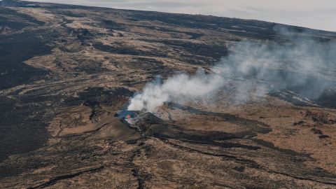 Mauna Loa erupts on Hawaii's Big Island Friday.