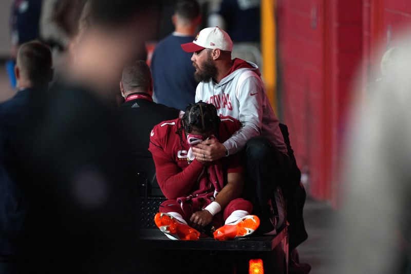 Cardinals vs Patriots Arizonas woes continue as Kyler Murray hurt in 27-13 loss to New England