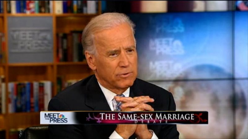 Video: Biden signs same-sex marriage bill a decade after comments that shocked the country  | CNN Politics
