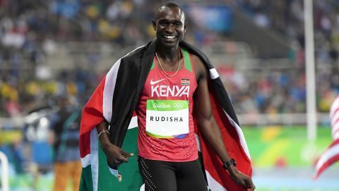 Rudisha won his second gold medal in the 800m at Rio 2016.
