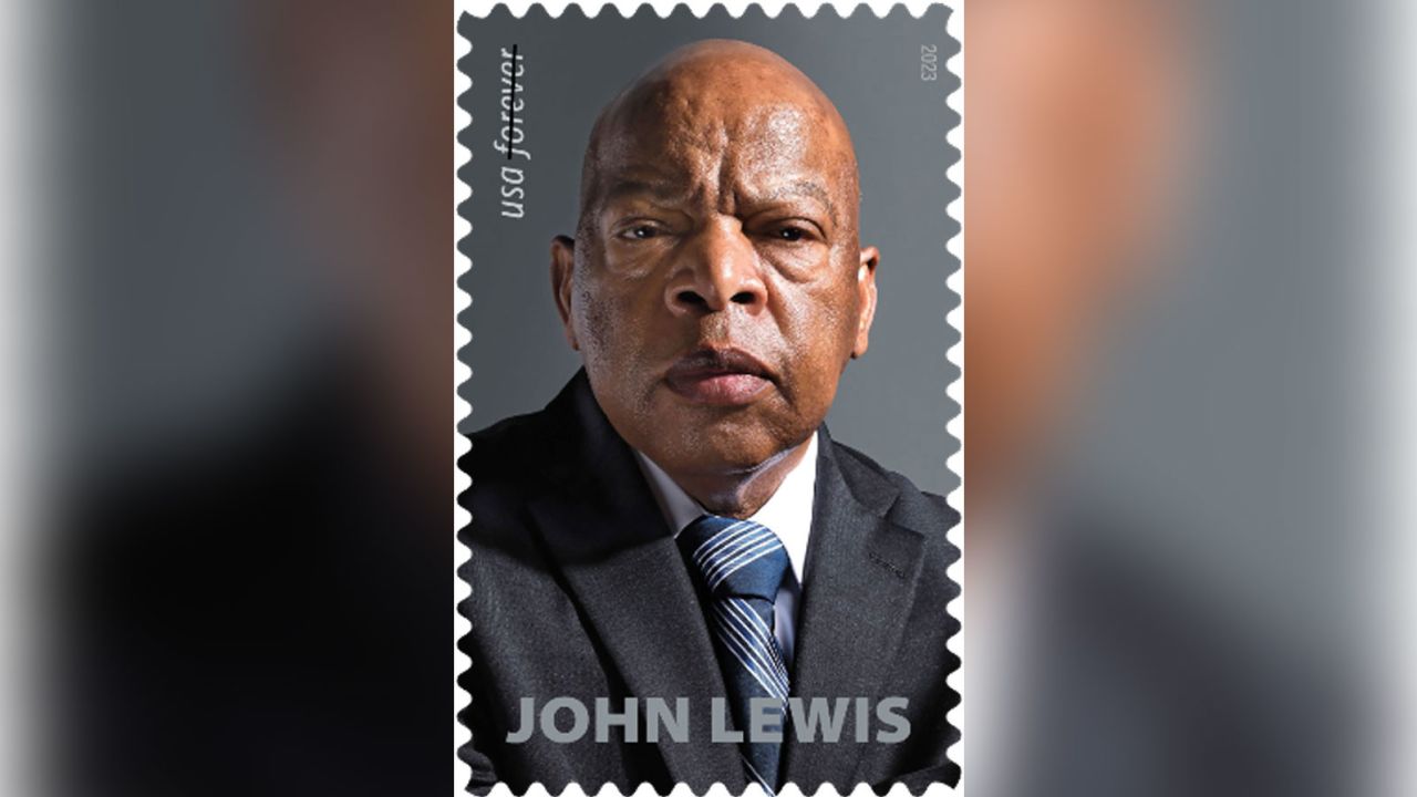 John Lewis stamp Civil rights hero to be honored next year CNN Politics